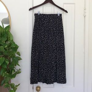 Cosmic signs and symbols, Vintage midi skirt